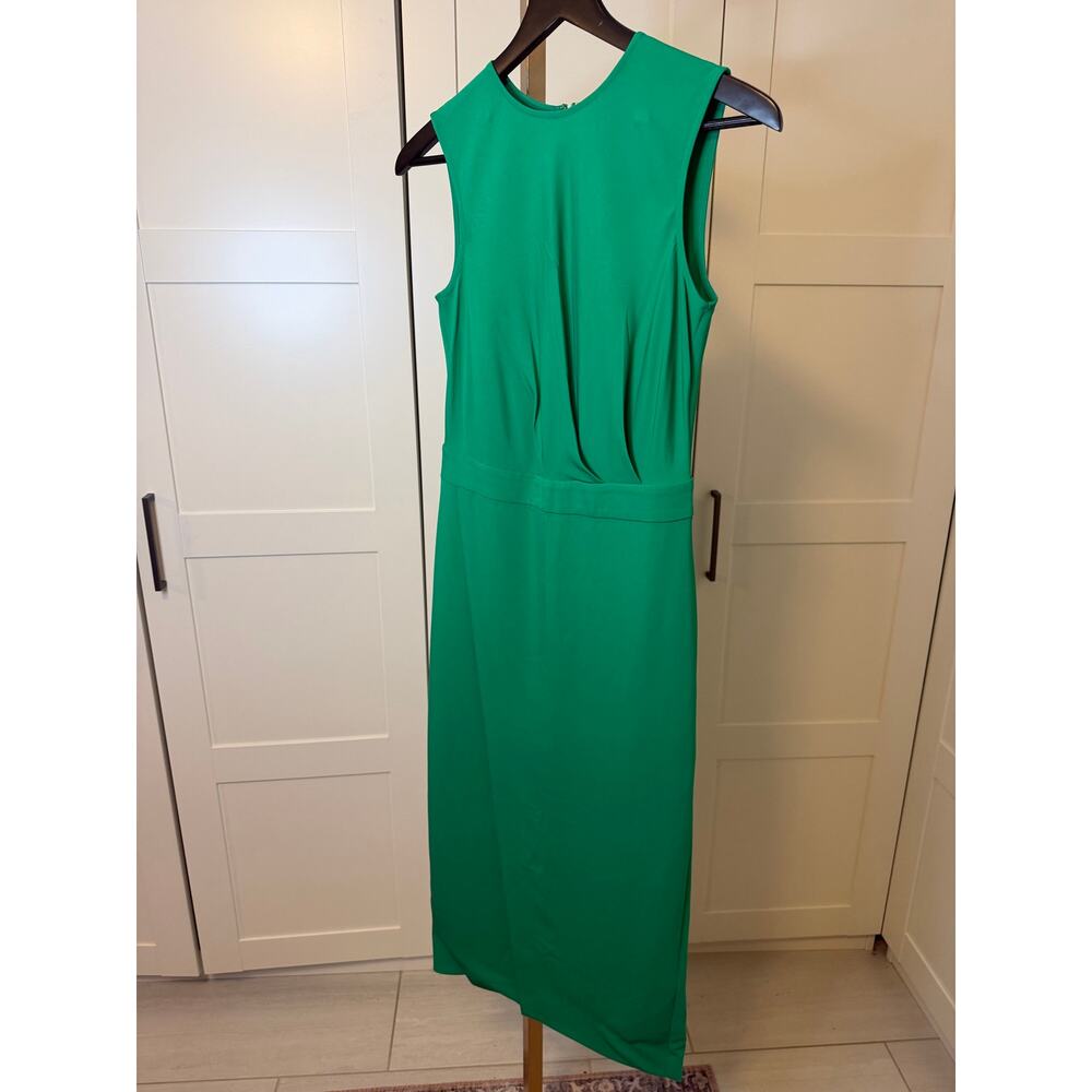 REISS Layla Bodycon Dress in Green Size 4 NWT - Picture 8 of 15